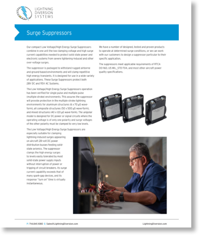 Surge Suppressors overview